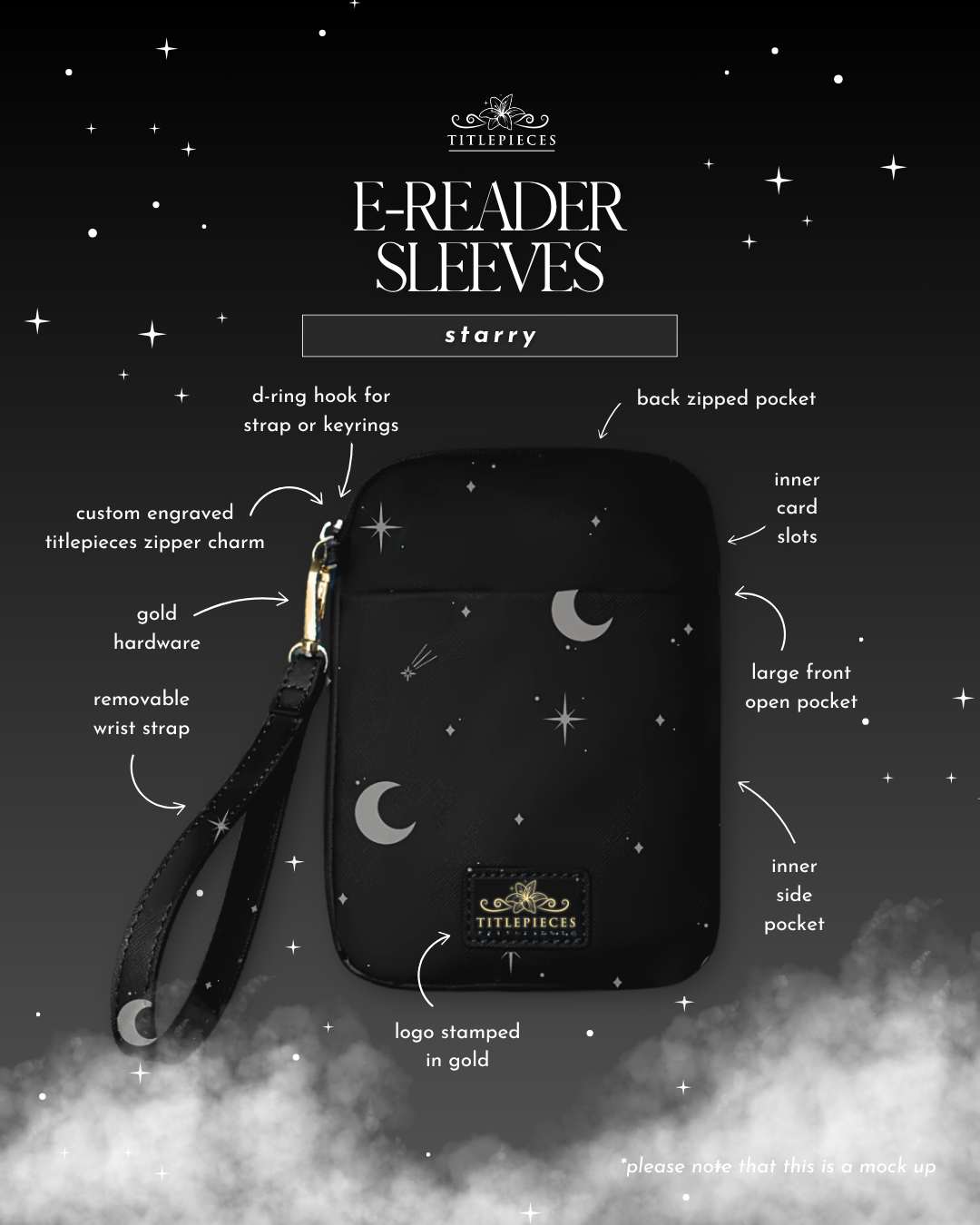 Starry E-Reader Sleeve