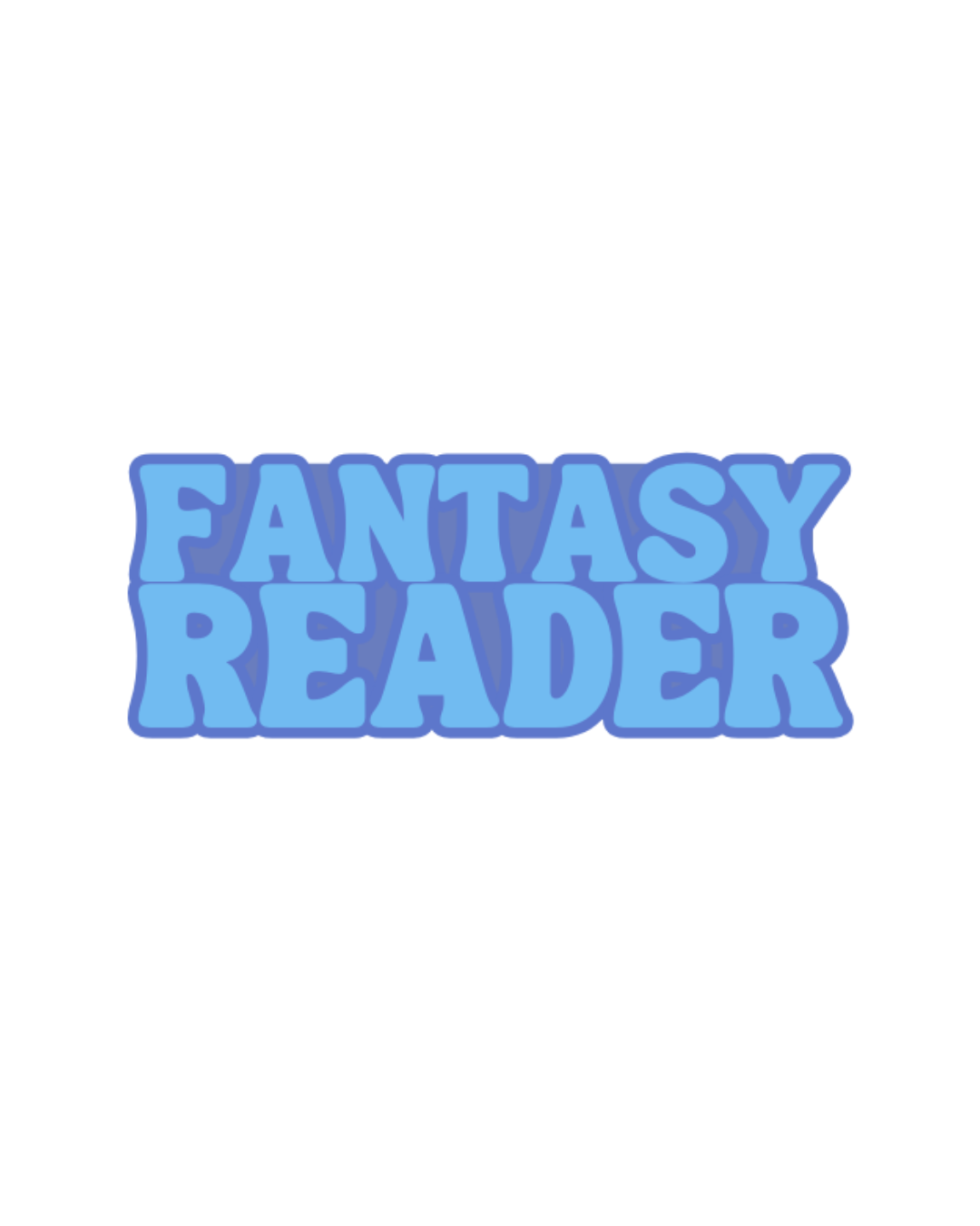 FANTASY READER Sticker