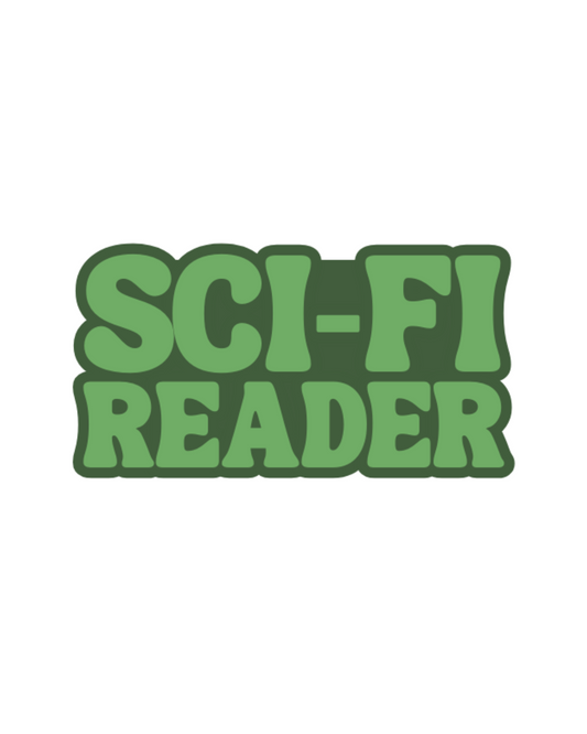 SCI-FI READER Sticker