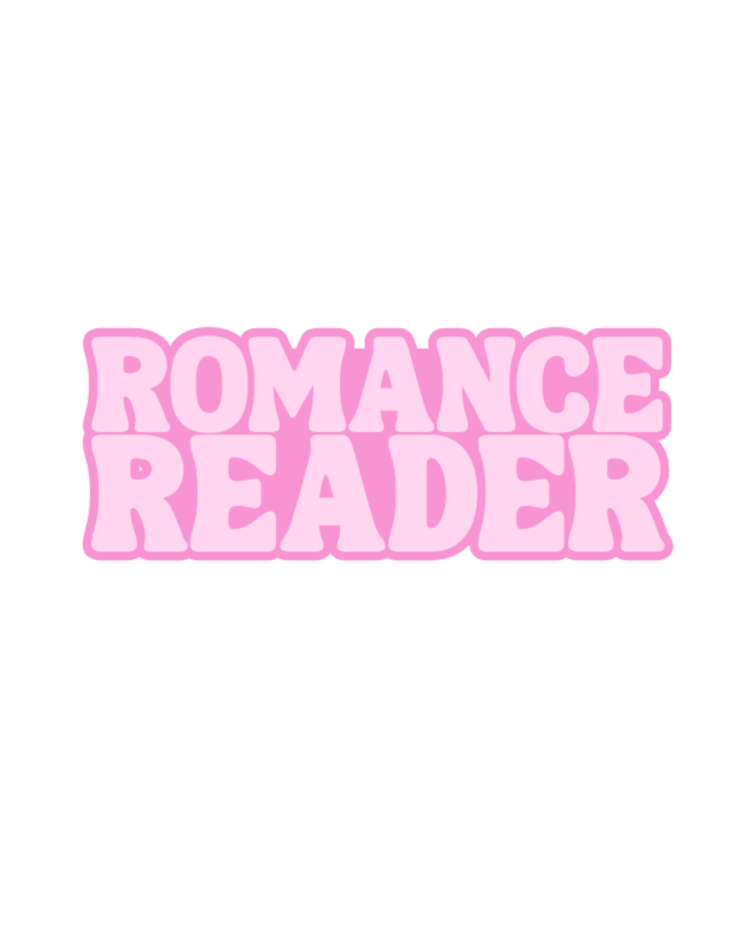 Romance Reader Sticker
