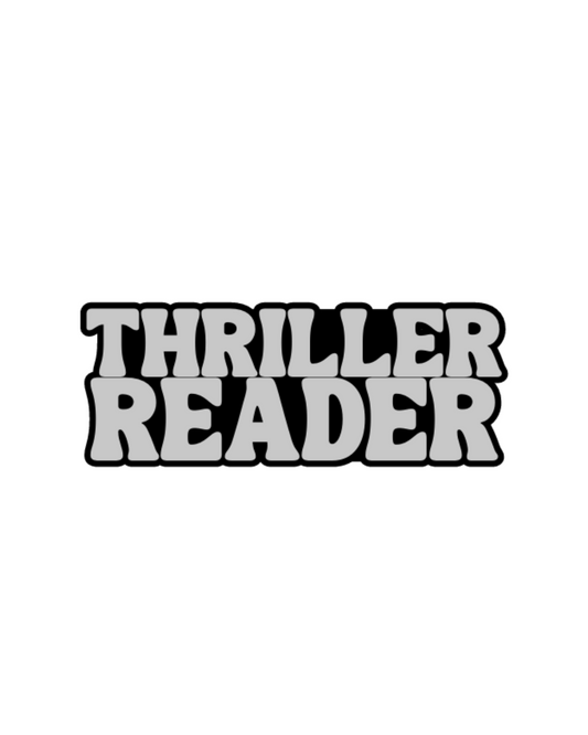 THRILLER READER Sticker