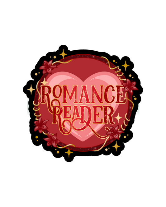 ROMANCE READER Vinyl Sticker