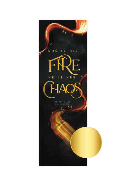 TRICKY MAGIC Foil Bookmark