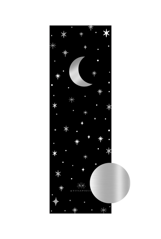 MOON AND STARS Foil Bookmark