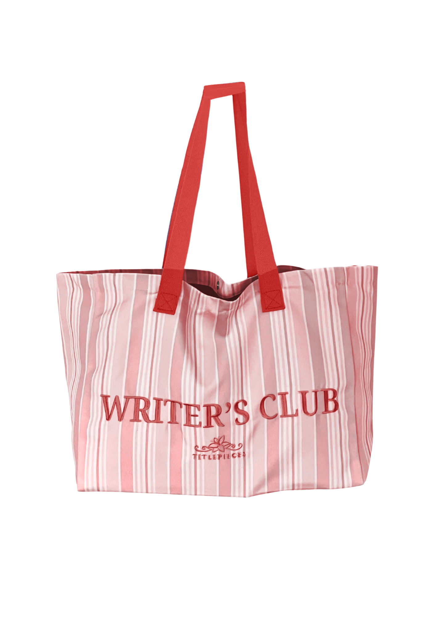 Writer's Club Large Tote Bag Red