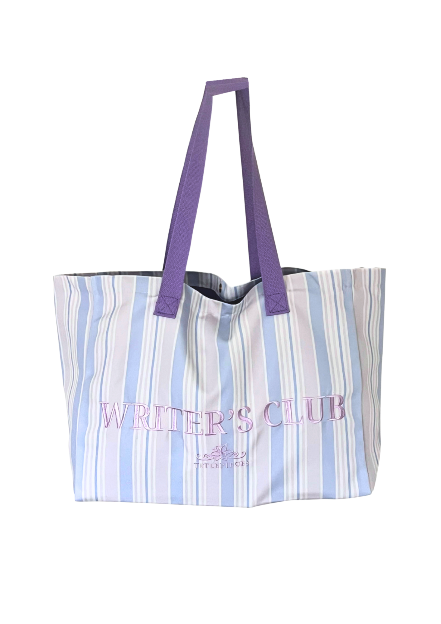 Writer's Club Large Tote Bag Purple