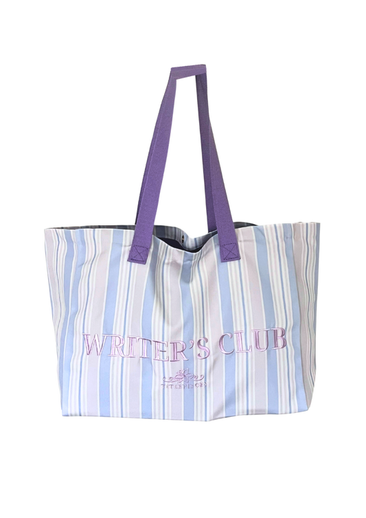 Writer's Club Large Tote Bag Purple