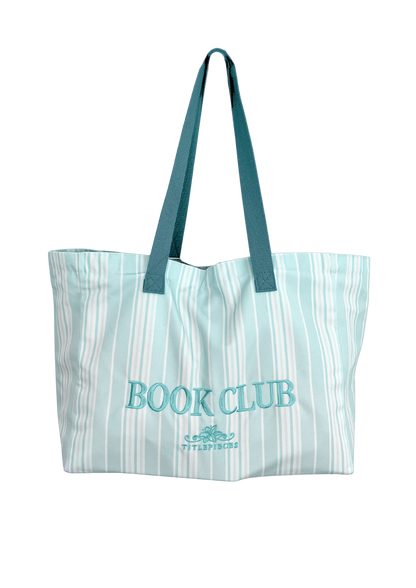 Book Club Large Tote Bag Green