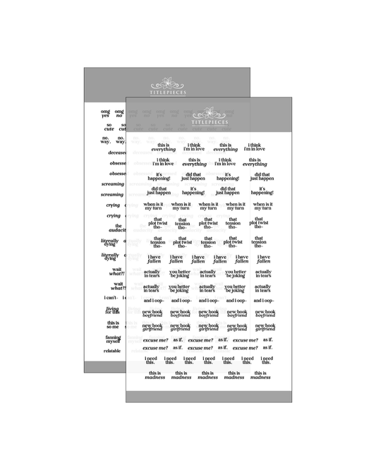TEXT Annotation Stickers (General)