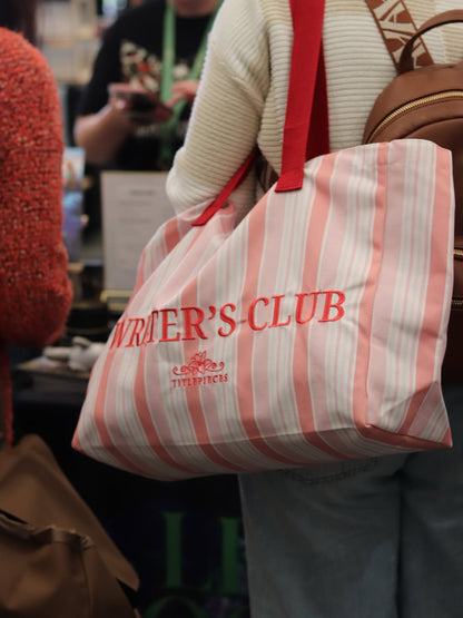 Writer's Club Large Tote Bag Purple