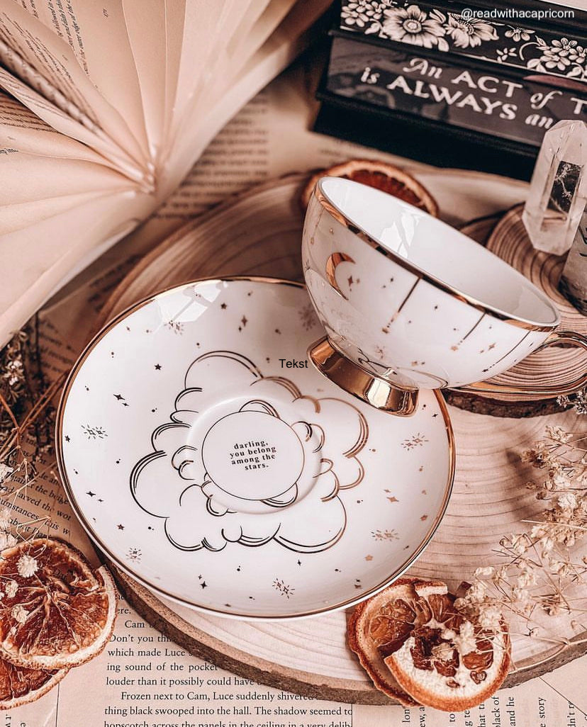 Asteria Teacup and Saucer Set