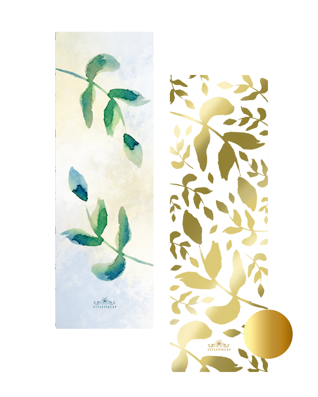 JUC'S SPRING DUO Foil Bookmark