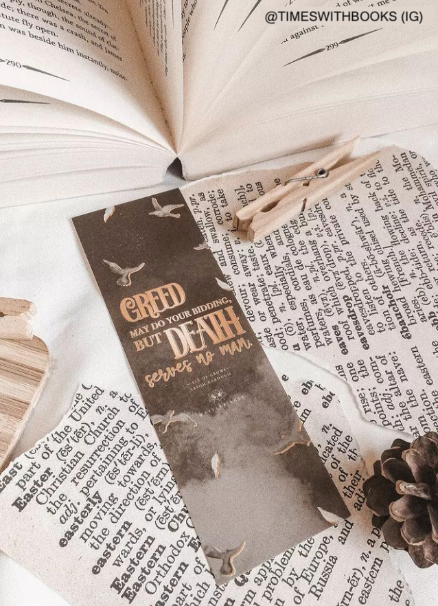 SIX OF CROWS Bookmark