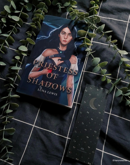 MOON AND STARS Foil Bookmark