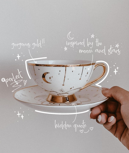 Asteria Teacup and Saucer Set