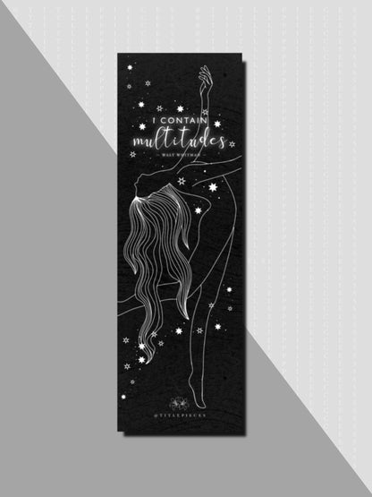 I CONTAIN MULTITUDES Walt Whitman Bookmark